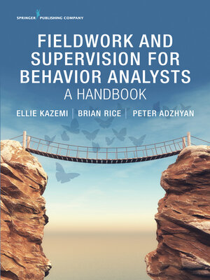 cover image of Fieldwork and Supervision for Behavior Analysts